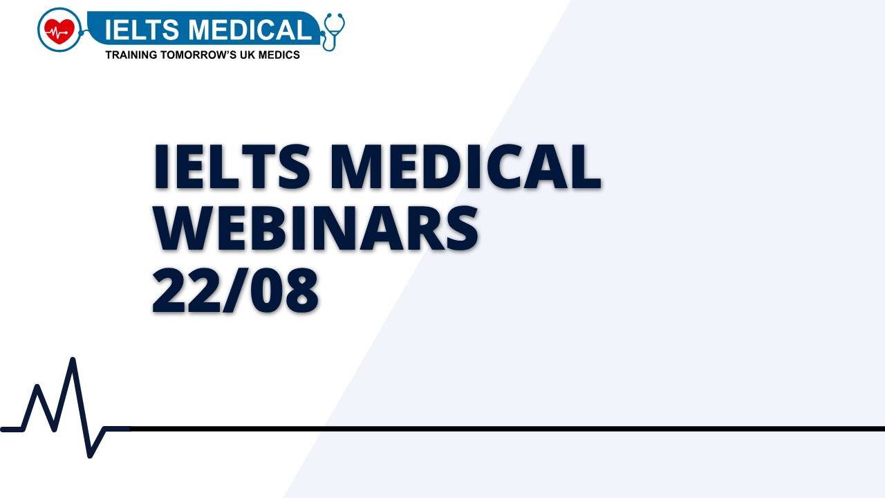 Webinars Tuesday 22nd 